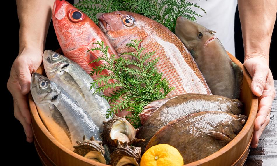 北から南まで全国の水産物の取り扱い お客様にとっての一番をご提供
